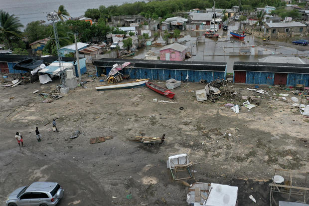 Hurricane Beryl Lashes Over Jamaica 