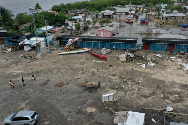 Hurricane Beryl Lashes Over Jamaica