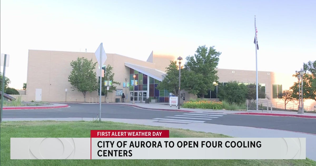 Aurora opens cooling centers during heat wave - CBS Colorado