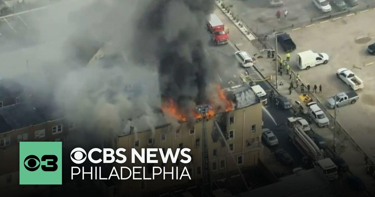 Nearly 80 people displaced following fire at Atlantic City apartment building - CBS Philadelphia