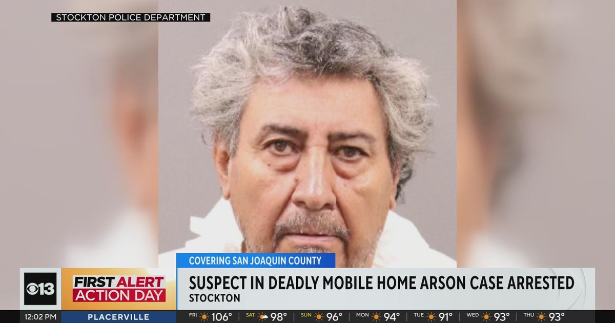 Suspect in deadly Stockton mobile home arson case arrested