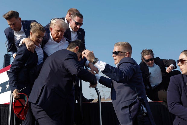 Donald Trump Holds A Campaign Rally In Butler, Pennsylvania