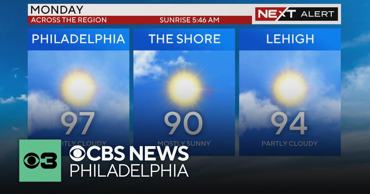Another hot week in Philadelphia; NEXT Weather Alert in effect through ...
