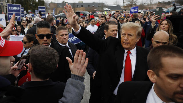 Donald Trump Holds New Hampshire Primary Night Event In Nashua, New Hampshire 