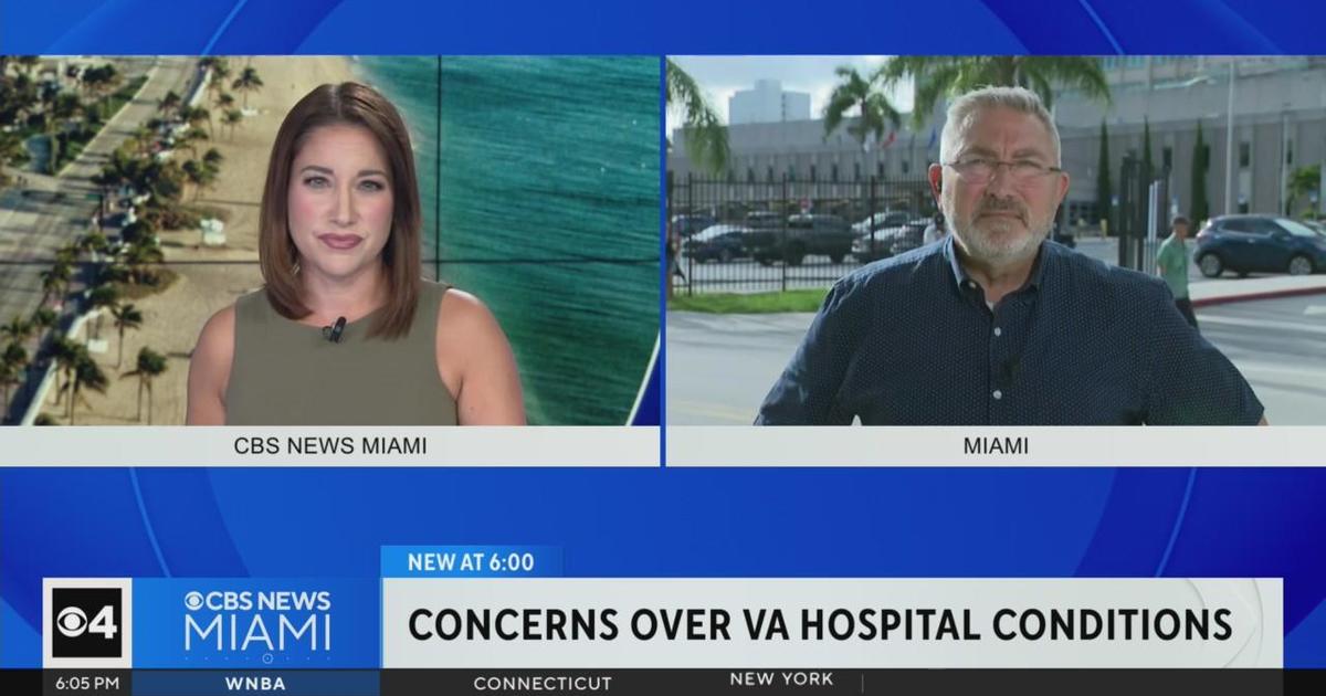 Veterans, staff say Miami VA Medical Center is falling into disrepair - CBS Miami