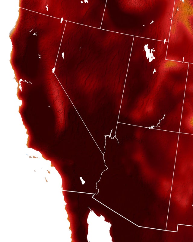 NASA map captures extent of punishing heat on U.S. 