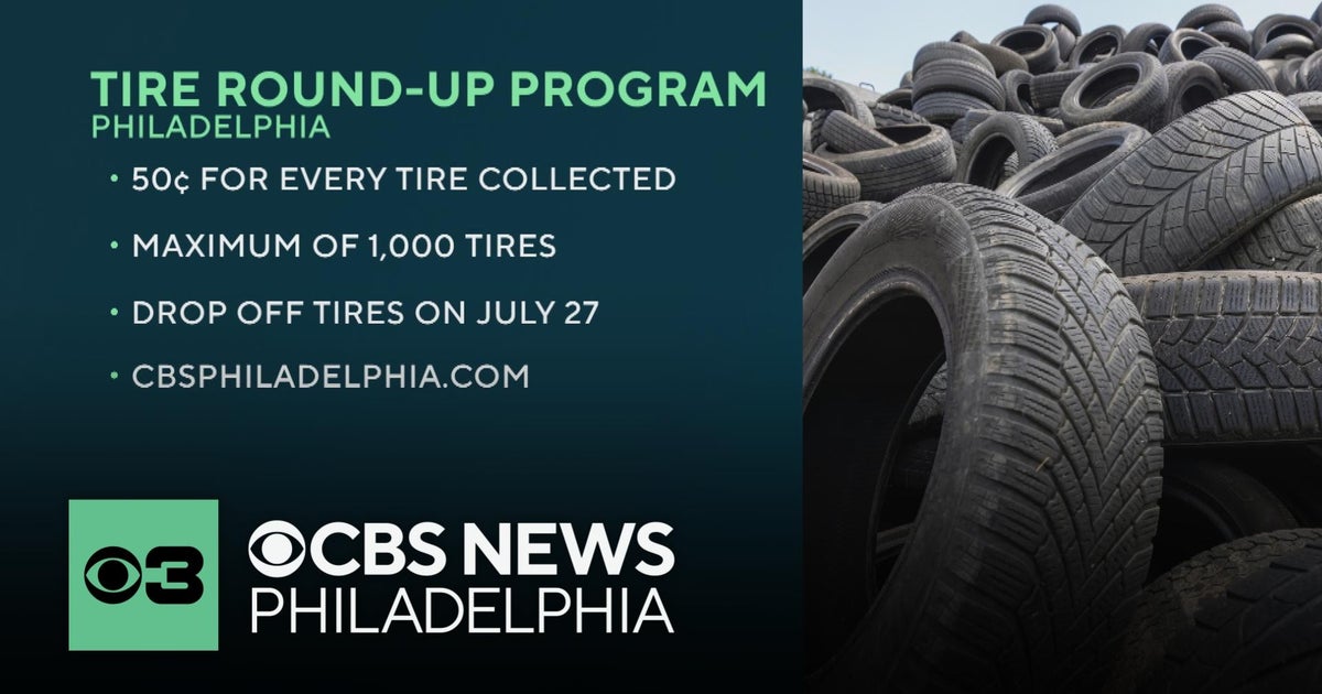 Philadelphia's Tire Round-up Program hopes to help keep the city clean ...