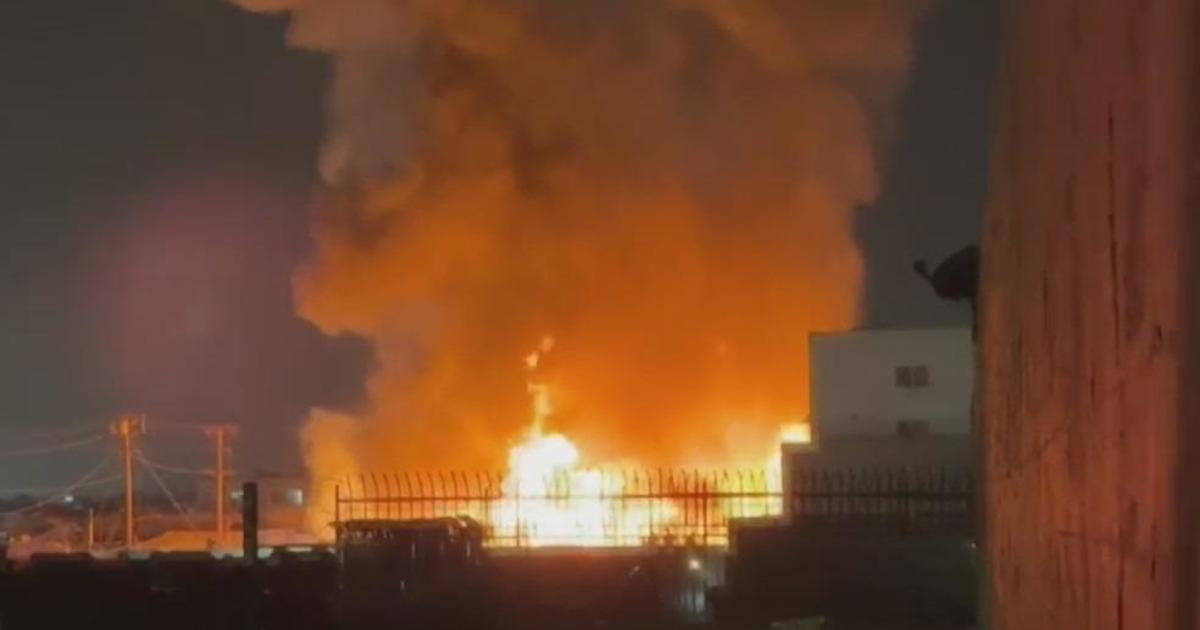 Garbage fire in downtown Los Angeles spreads to 5 commercial buildings