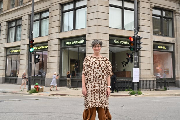 Climate Power Art Installation Highlights Climate Fallout From Big Oil At Republican Convention