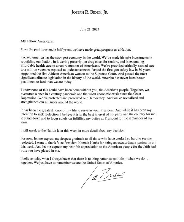 Election 2024-Biden Letter 