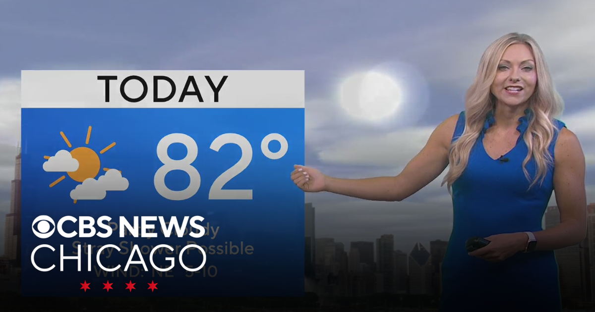 Stray showers possible, 80s for highs in Chicago - CBS Chicago