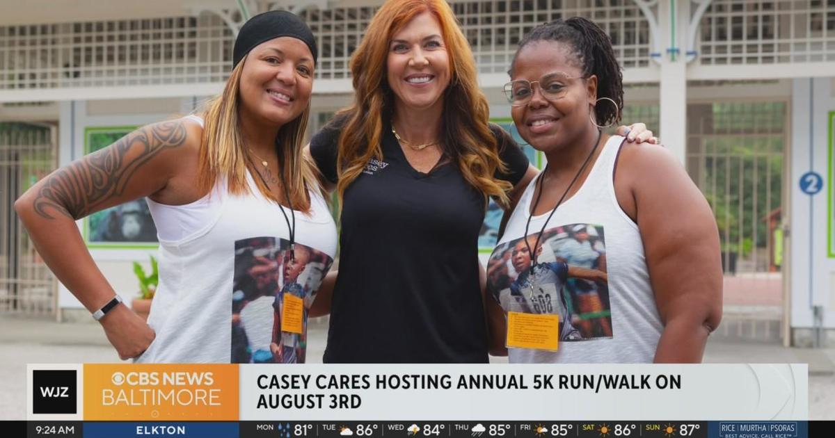 The Casey Cares 15th Annual 5K/1-Mile Walk will be held at the Maryland Zoo August 3rd