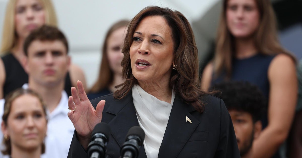 Harris praises Biden in first remarks after president drops out of 2024 race