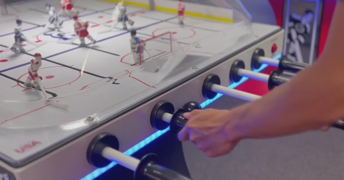 Tabletop hockey game growing around Detroit-area