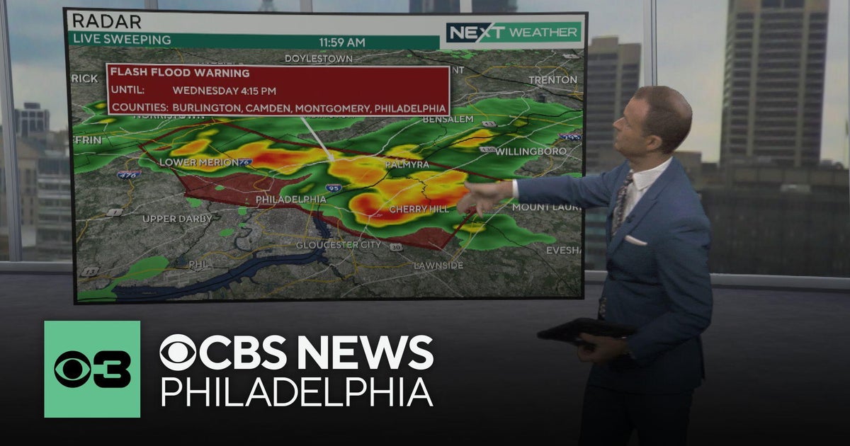 Flash flood warning in Philadelphia area with more rainy weather coming ...