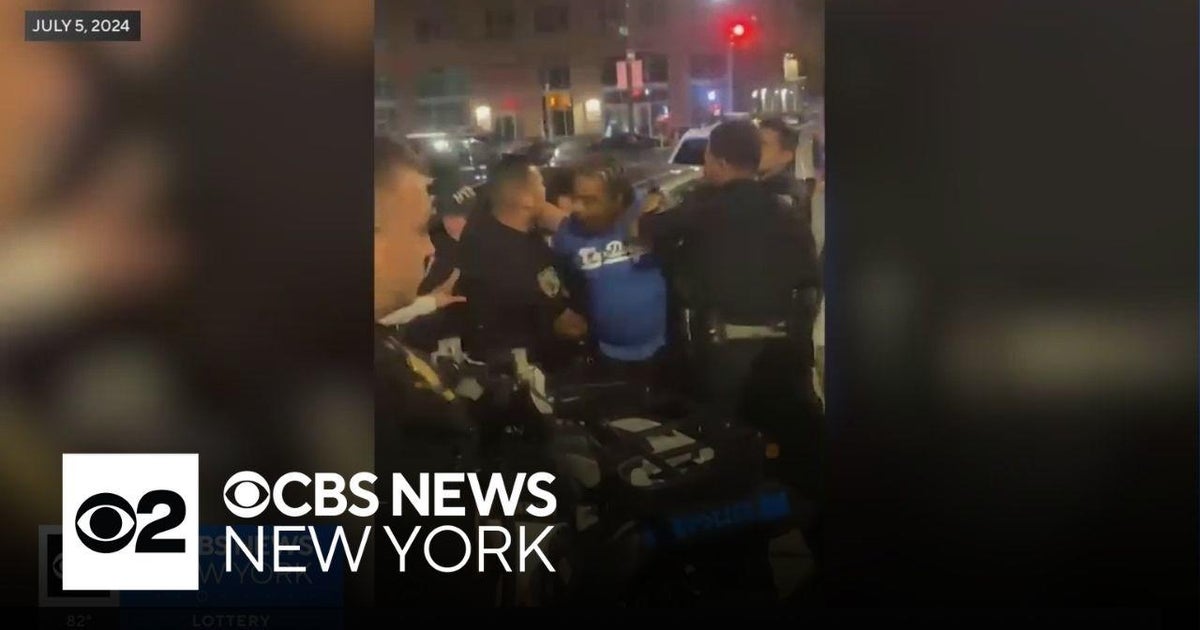 NYC man punched by officer in viral video speaks out - CBS New York