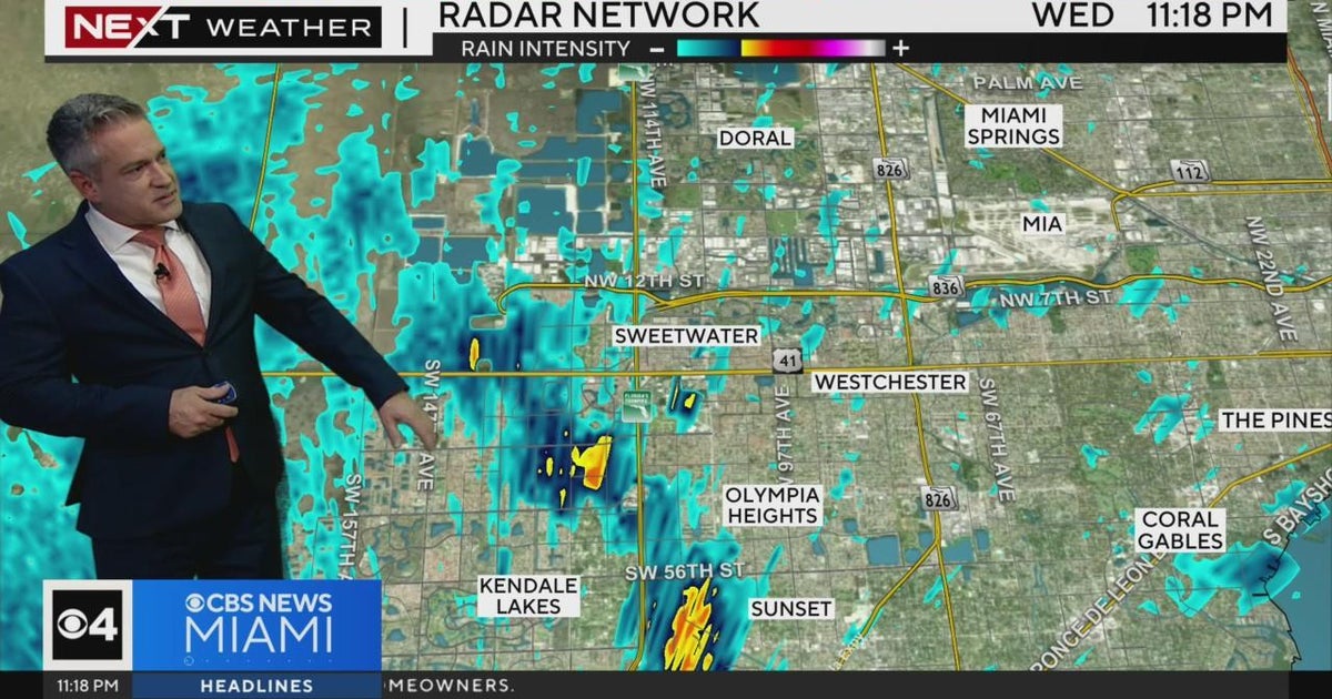 South Florida weather for Wednesday 7/24/24 11PM - CBS Miami