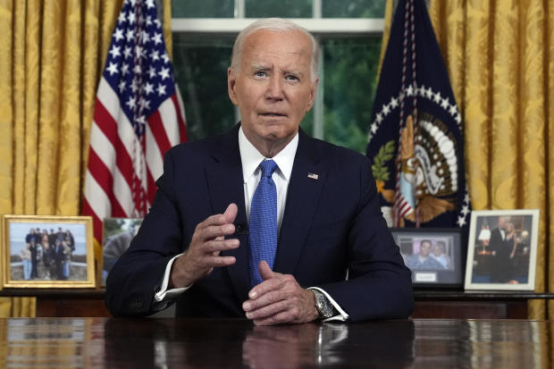 President Biden Delivers Address From The White House On Ending His Campaign 