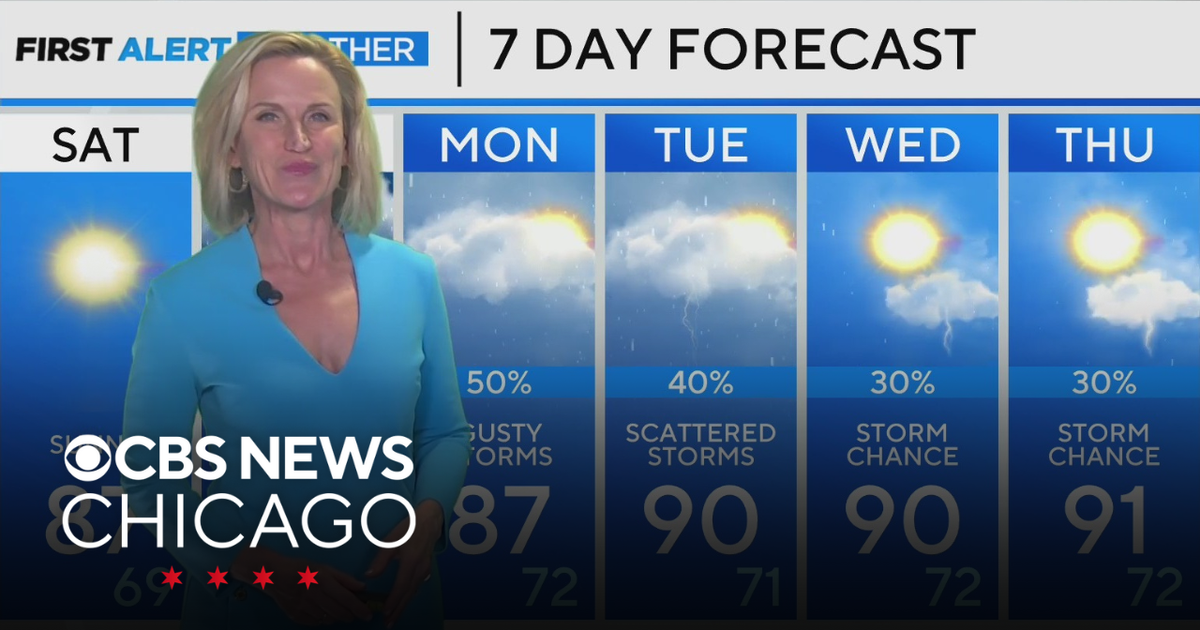 Sunshine, 80s for highs in Chicago - CBS Chicago