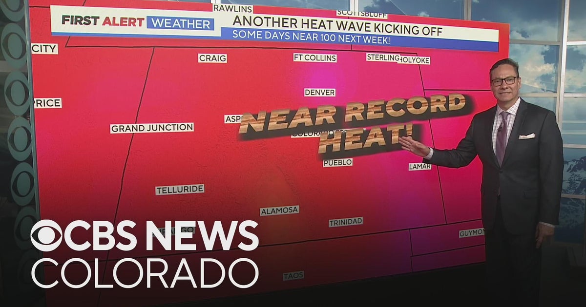 End of July heat wave is underway - CBS Colorado