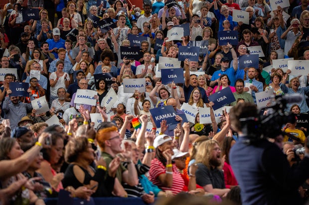 Vice President Kamala Harris Campaigns In Wisconsin