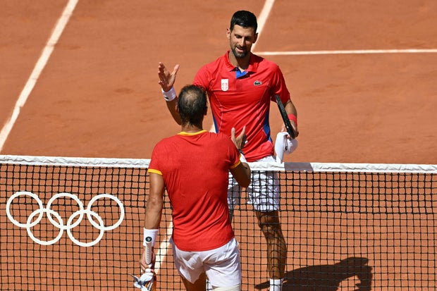 Novak Djokovic beats Rafael Nadal at Paris Olympics in likely last head-to-head matchup between 2 tennis greats