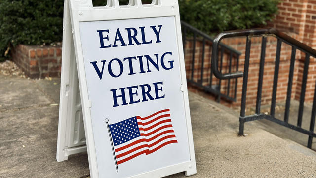 Early Voting Sign 