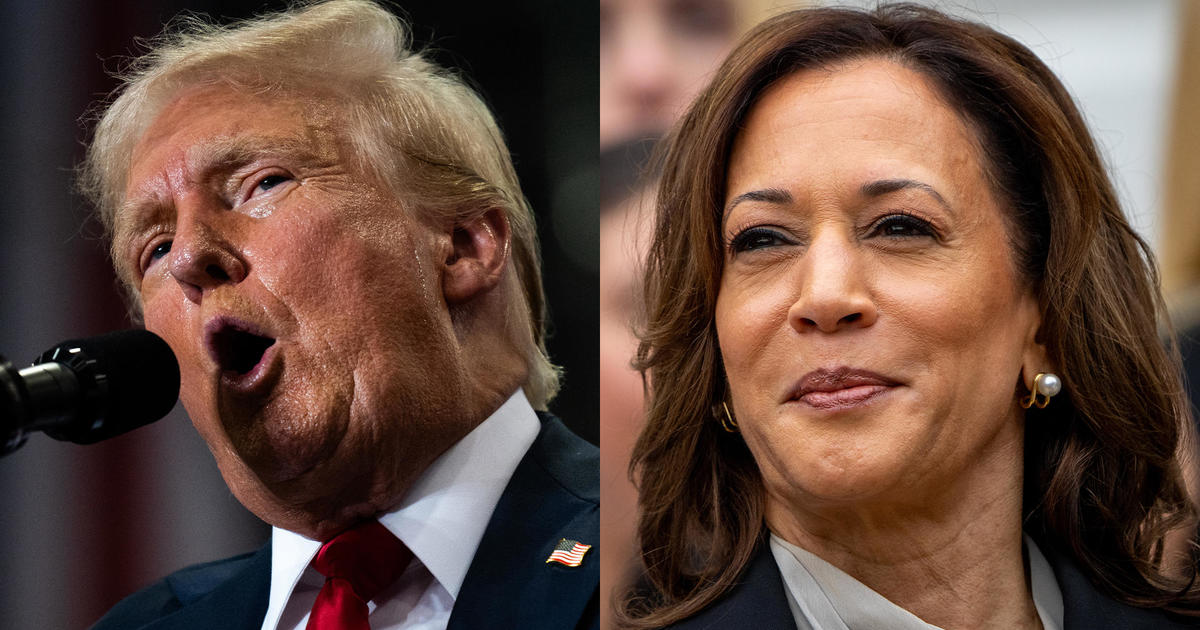 CBS News poll: Gender gap, enthusiasm, economy tighten Harris-Trump race ahead of Democratic convention