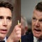 Watch: Tense Sen. Hawley, Rowe exchange over Secret Service Trump rally security decisions Source: CBS News