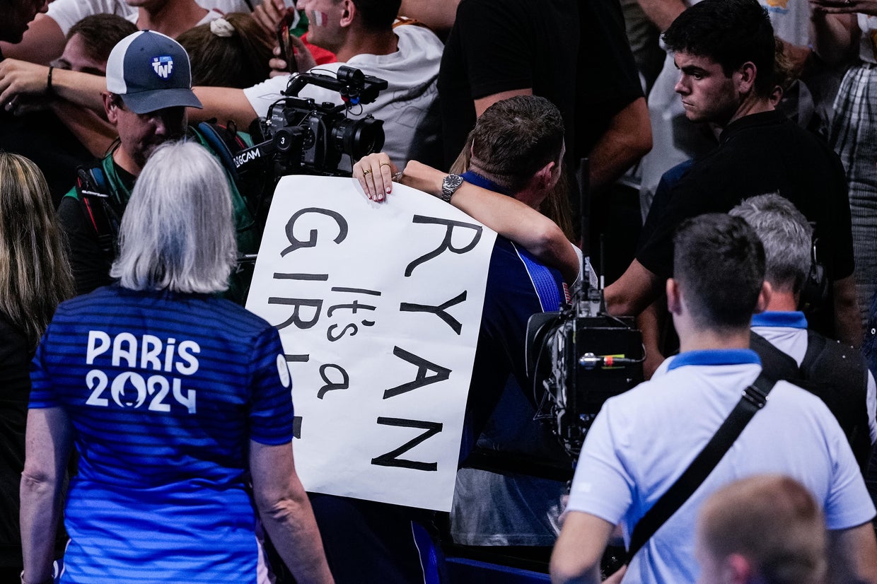 U.S. swimmer Ryan Murphy's wife surprises him with gender reveal after ...
