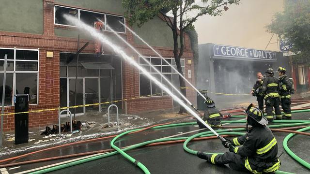 Oakland bookstore fire 