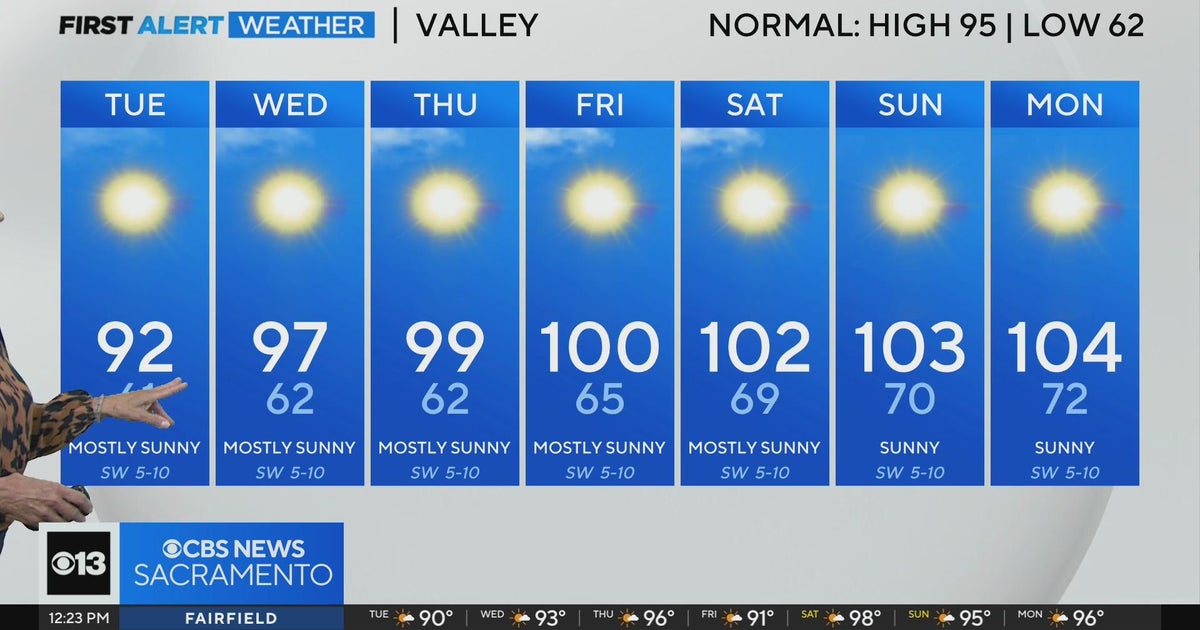 Tuesday afternoon weather forecast - July 30, 2024