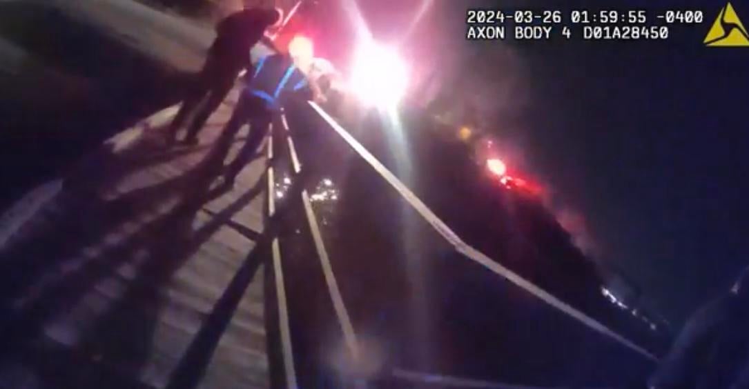 New video shows rescue of only construction worker to survive fall from ...