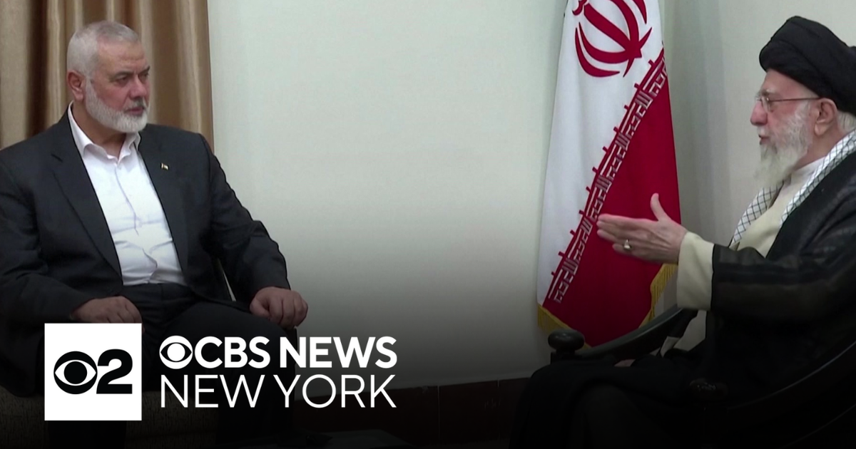 Iran says Hamas leader killed by Israeli air strike - CBS New York