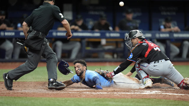 APTOPIX Marlins Rays Baseball 