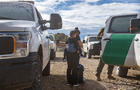 Migrants At The US-Mexico Border 