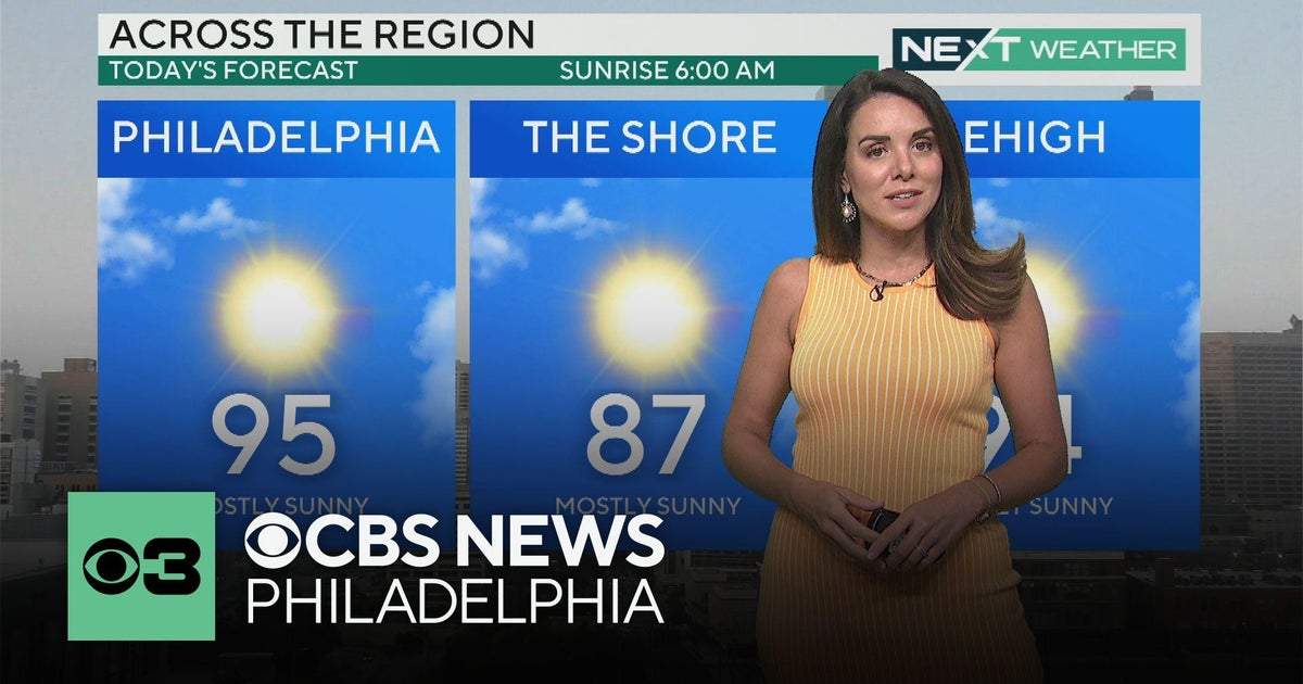 Humid, hot weather with heat advisory around Philadelphia area; rip ...