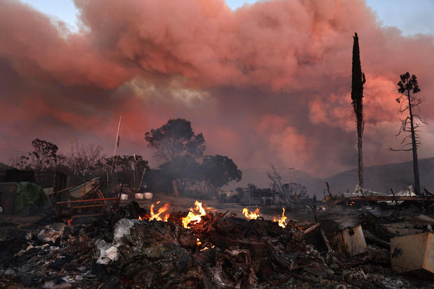 Nixon Fire Spreads Quickly In Riverside County 