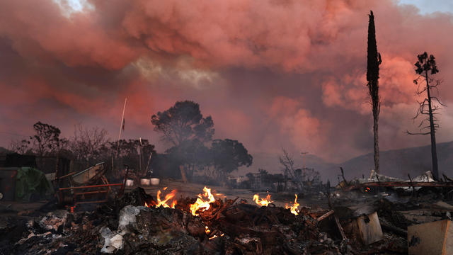 Nixon Fire Spreads Quickly In Riverside County 