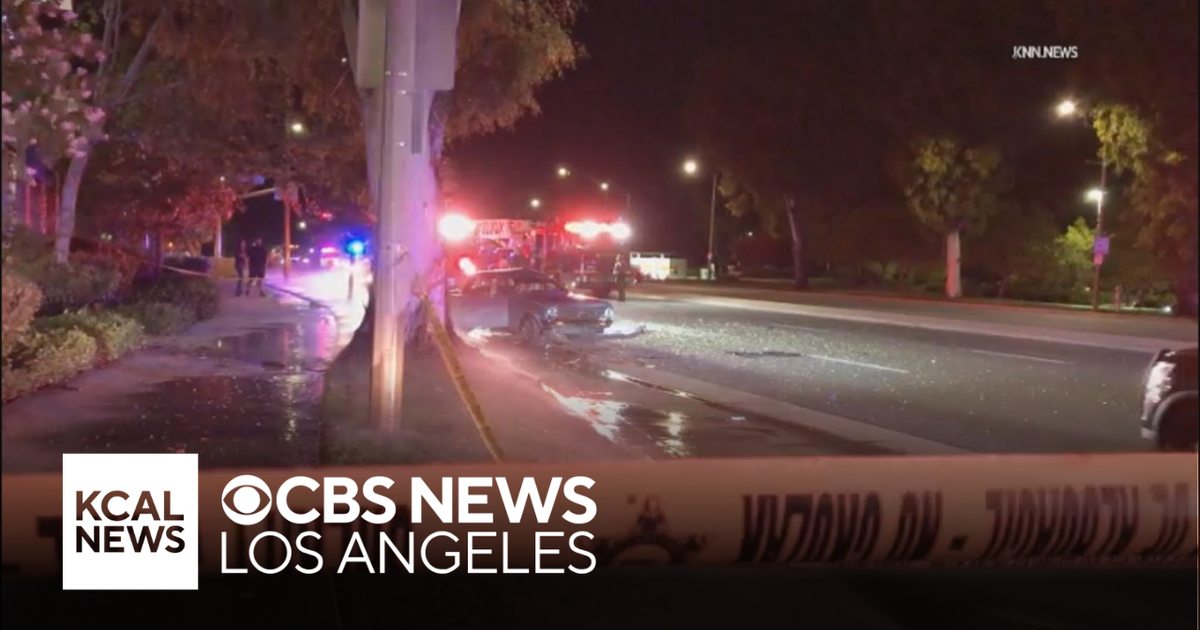 Los Angeles County Sheriff's sergeant killed in single-car crash - CBS ...