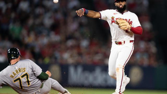 Oakland Athletics v Los Angeles Angels 