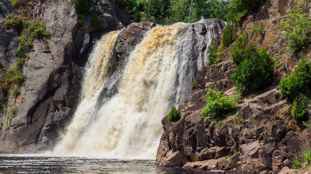 High Falls of Baptism River at Tettegouche State Park 3 