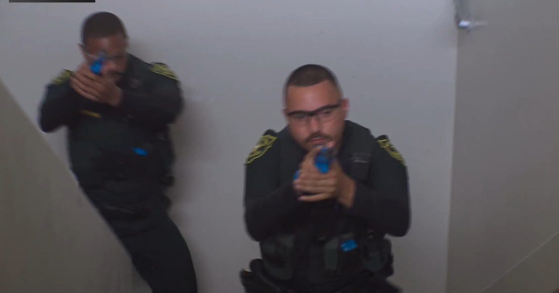 BSO conducts active shooter drill ahead of start of school year BSO conducts active shooter drill ahead of start of school year
