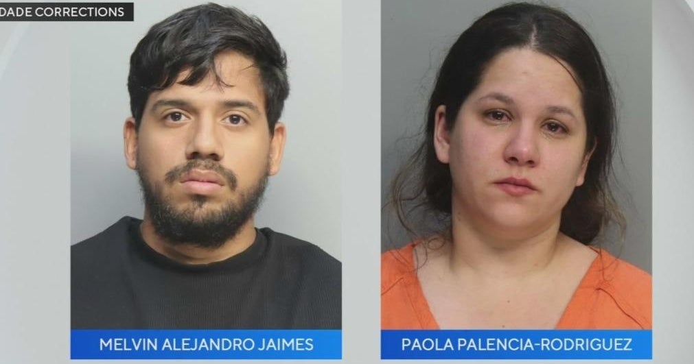 South Florida parents accused of leaving child in hot car - CBS Miami