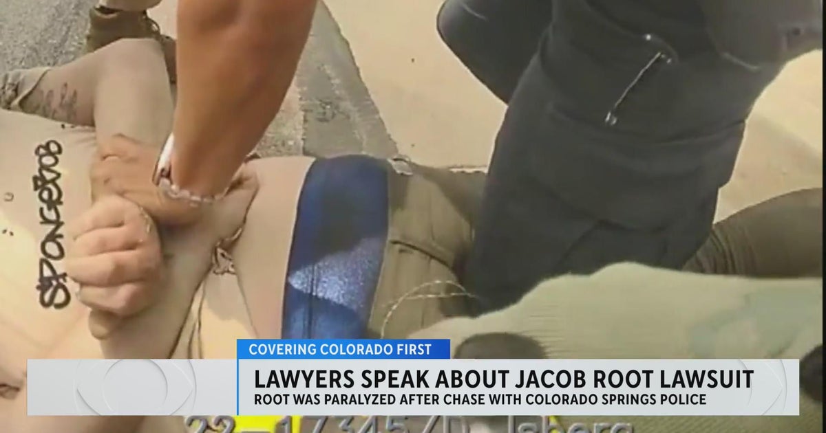 Man claims Colorado Springs police paralyzed him during chase - CBS ...