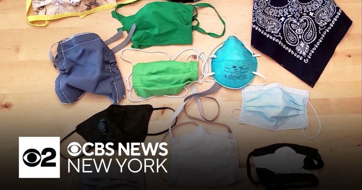 Long Island lawmakers pass bill banning face masks - CBS New York