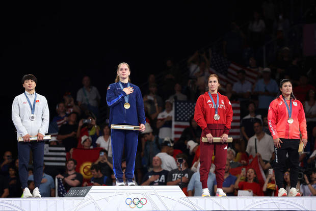 Gold medallist Amit Elor 