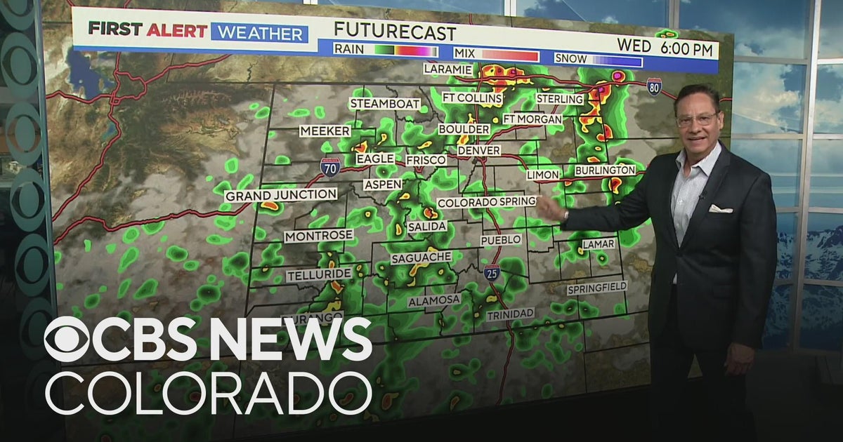 One more hot and stormy day before big cool change - CBS Colorado