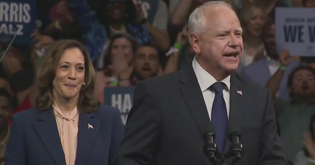 Kamala Harris makes first campaign appearance with VP pick Tim Walz ...