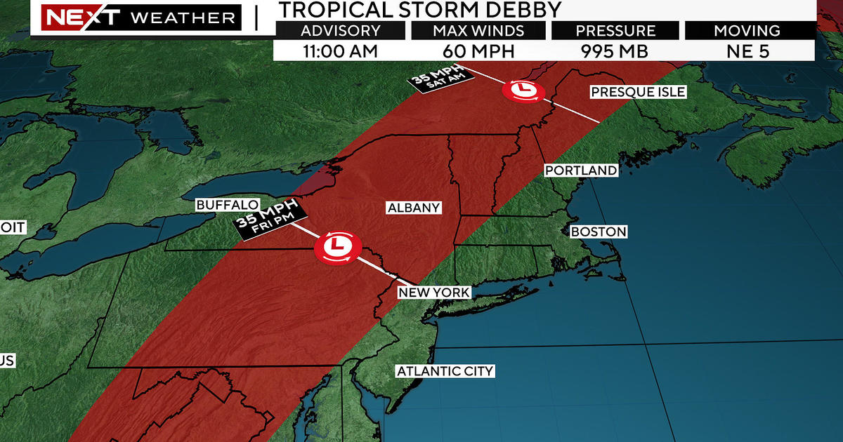 Tropical Storm Debby’s path shifts, less rain coming to Massachusetts